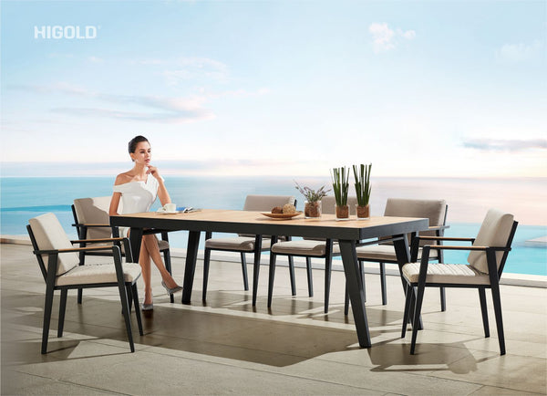 COMEDOR EMOTI DE 08 SILLAS "HIGOLD" (25% DSCTO PRE-VENTA)