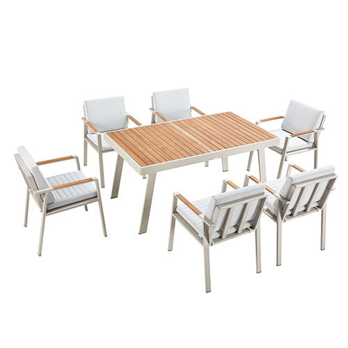 COMEDOR NOFI + 6 SILLAS HIGOLD