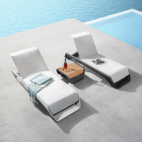 REPOSERAS + MESA LATERAL ONDA - HIGOLD BY PININFARINA (40% DSCTO PEDIDO EXCLUSIVO HASTA EL 20-10-25)