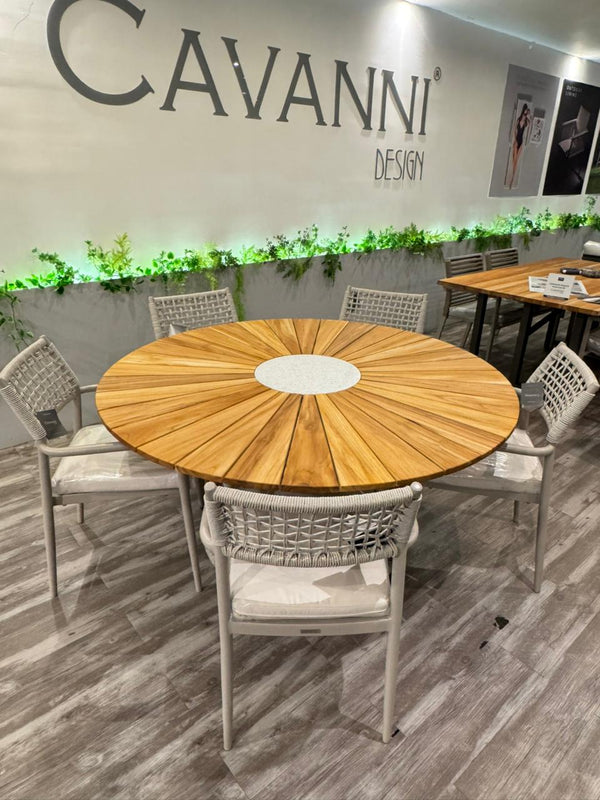 COMEDOR FRANCIA +05 SILLAS BELA "CAVANNI" (25% DSCTO)