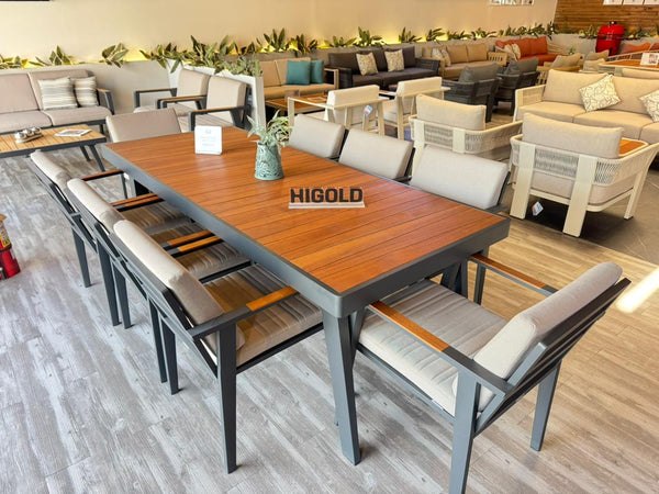 COMEDOR EMOTI DE 08 SILLAS "HIGOLD" (30% DSCTO PRE-VENTA)