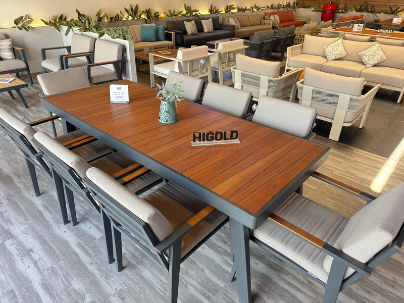 COMEDOR EMOTI DE 08 SILLAS "HIGOLD" (30% DSCTO PRE-VENTA)