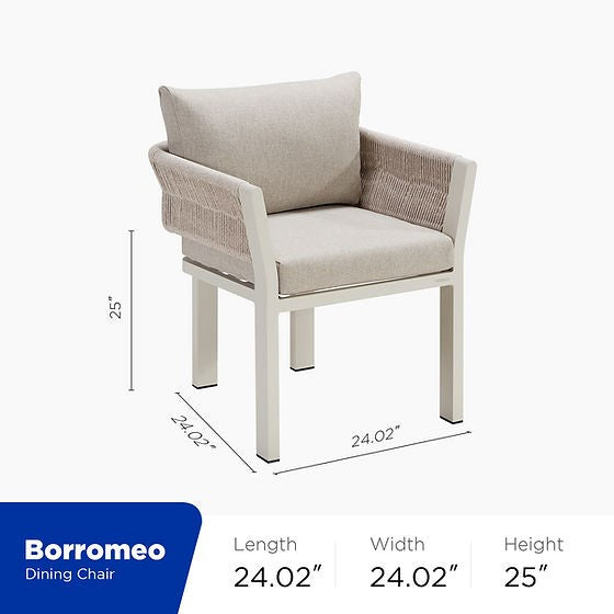 COMEDOR + 4 SILLAS BORROMEO HIGOLD (35% DSCTO PEDIDO EXCLUSIVO HASTA EL 20-10-25)
